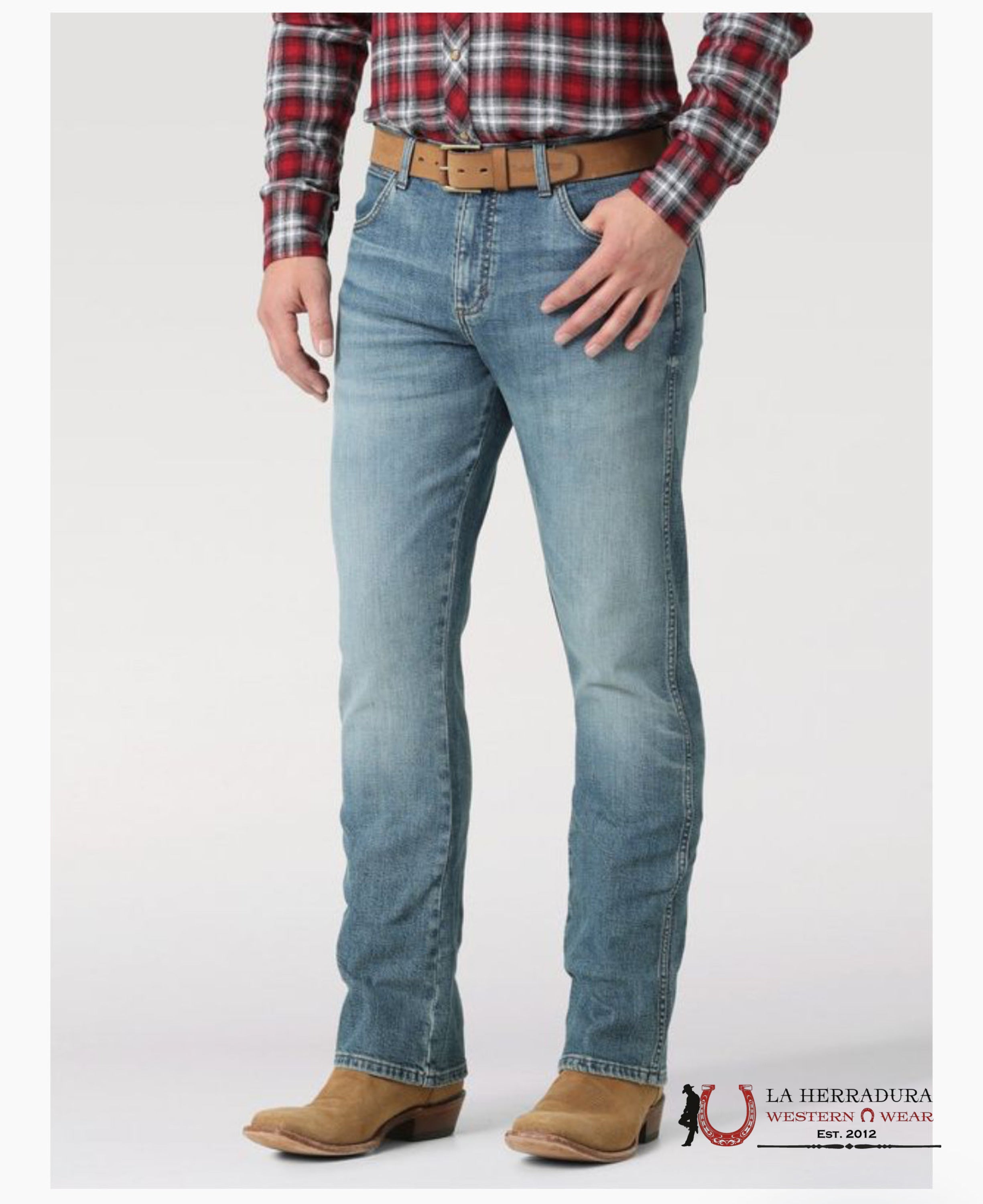 Wrangler - Retro Premium Slim Boot Green Jean - 112317588 WRANGLER JEANS