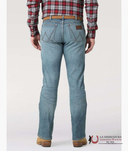 Wrangler - Retro Premium Slim Boot Green Jean - 112317588