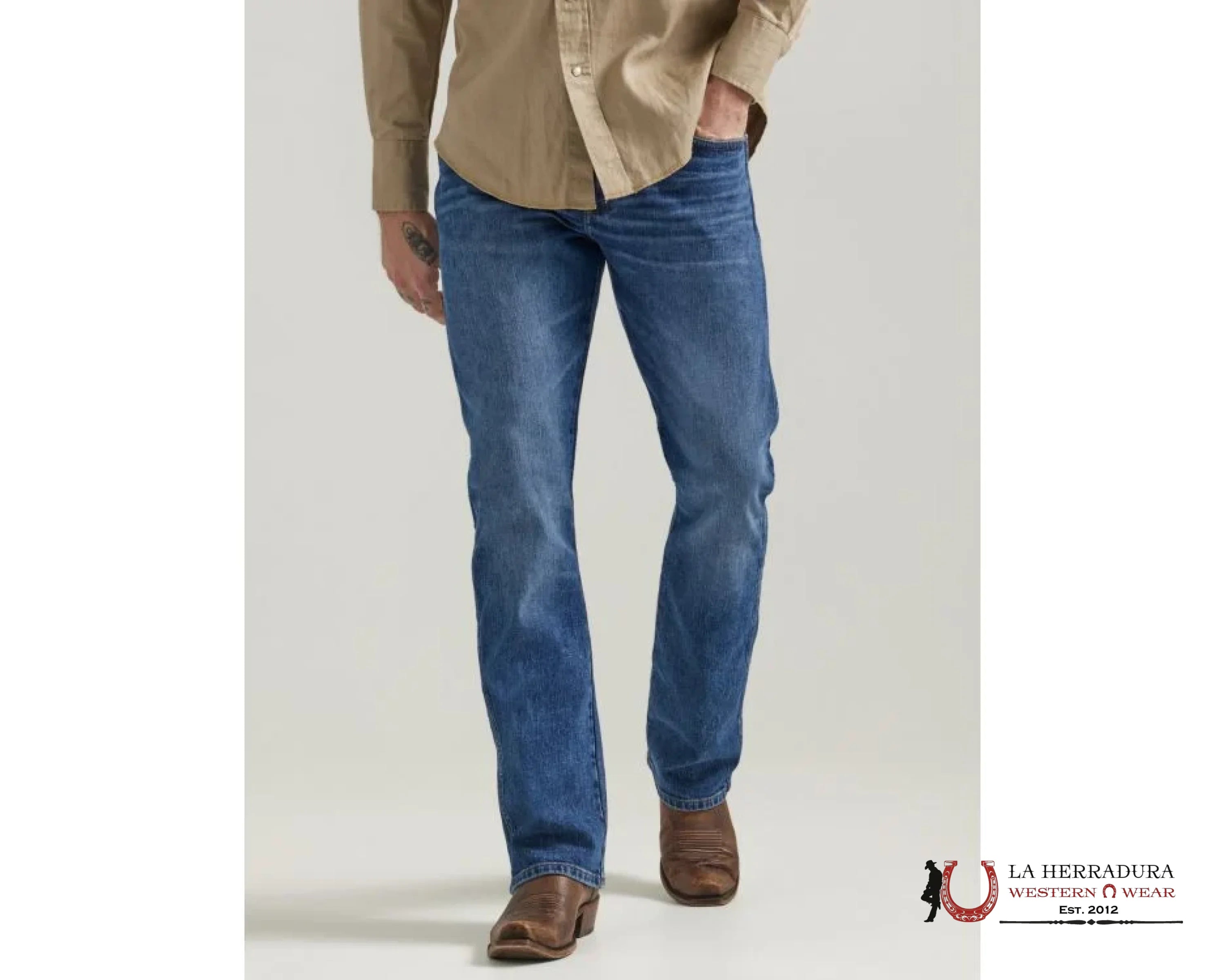 WRANGLER RETRO SLIM BOOT 112330337 DARK BLUE WRANGLER JEANS