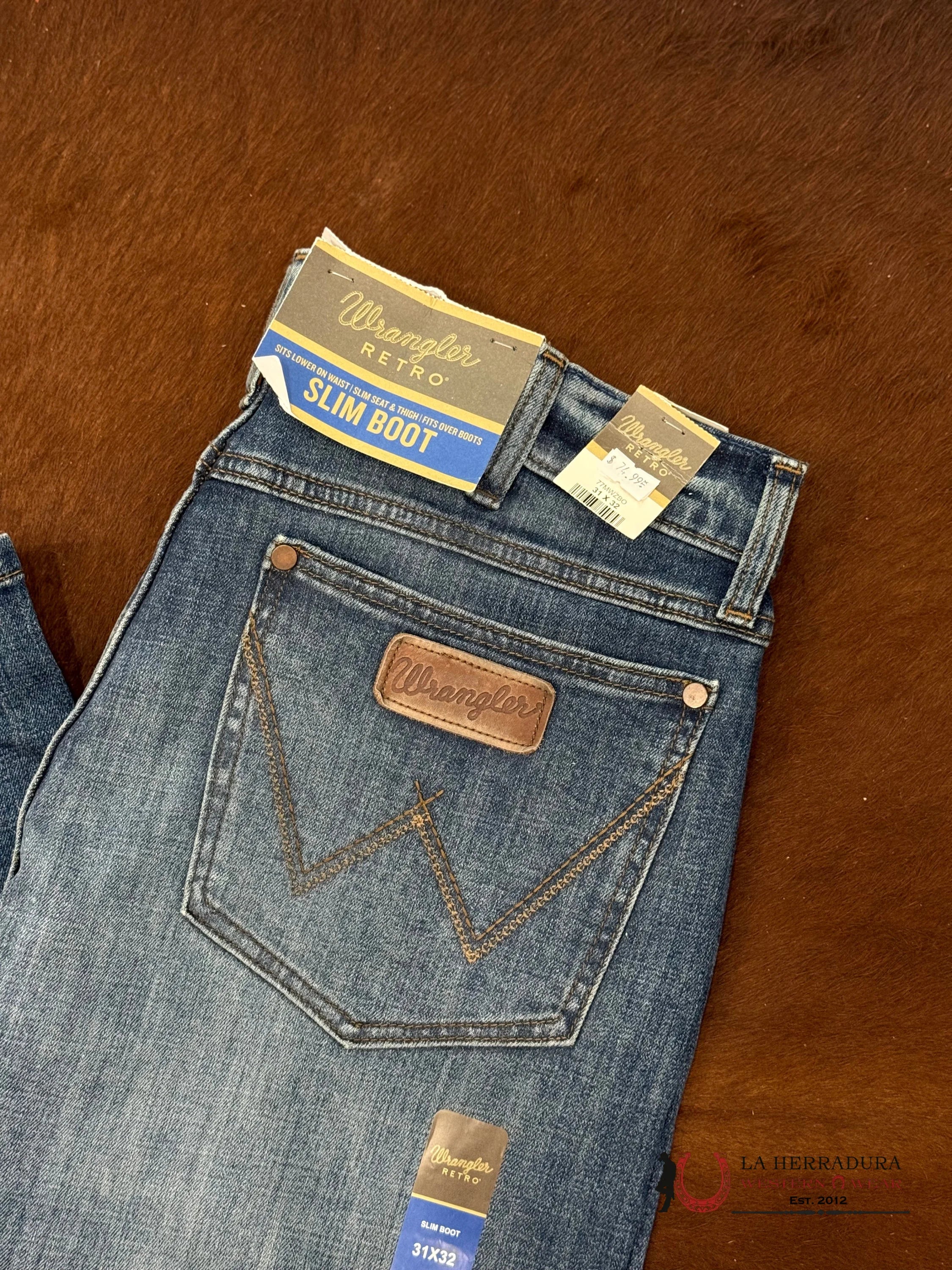 WRANGLER RETRO SLIM BOOT 77MWZBO WRANGLER JEANS