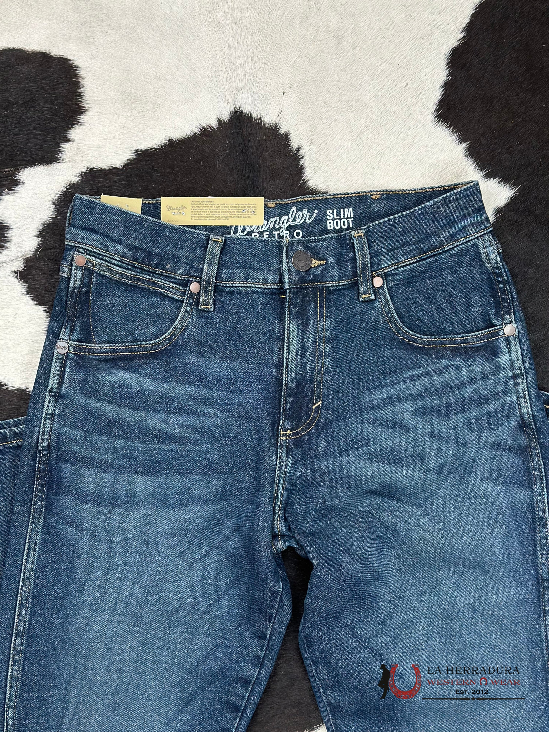 Wrangler Retro Slim Boot Midwash 77Mwz Jeans