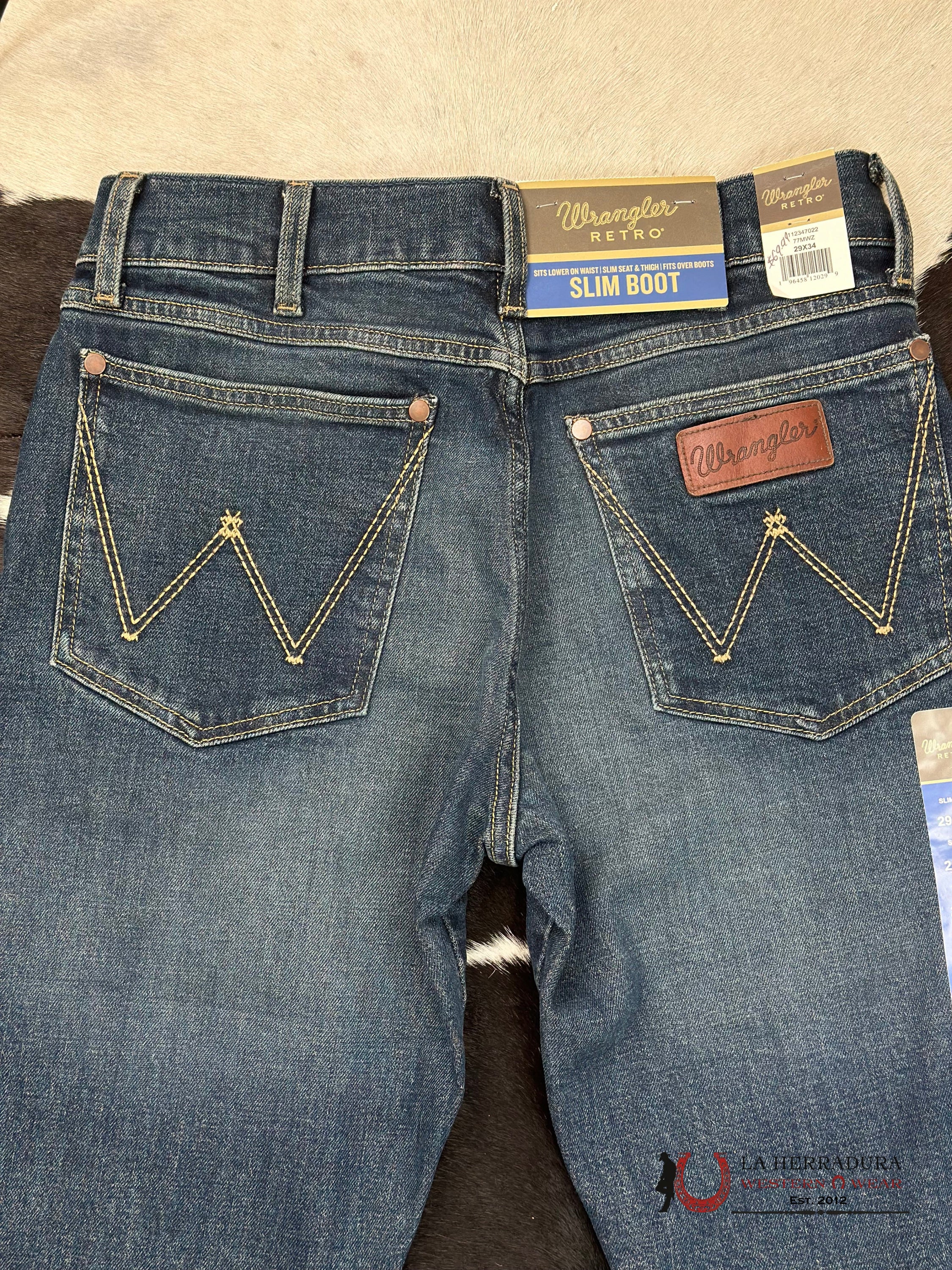 Wrangler Retro Slim Boot Midwash 77Mwz Jeans