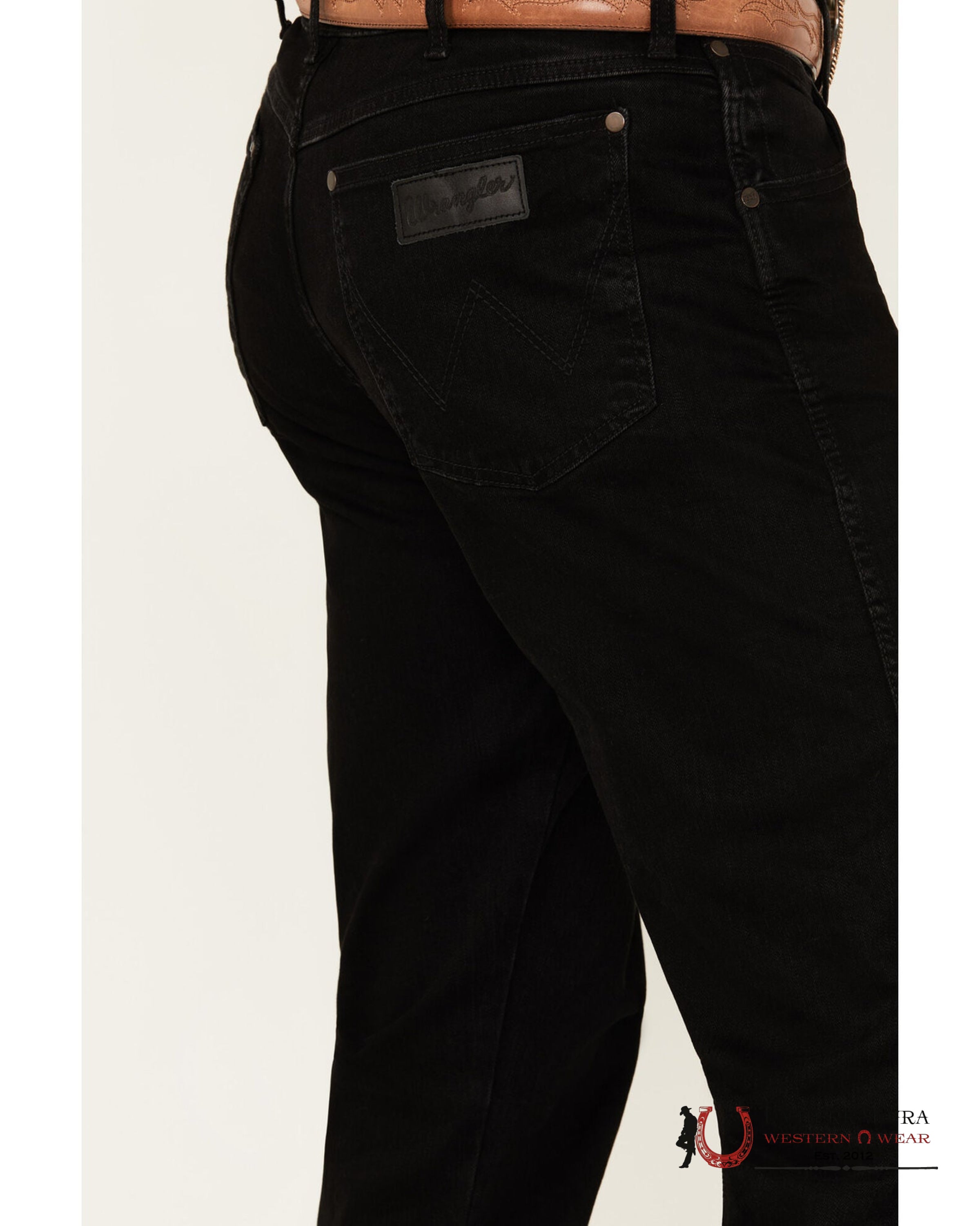 WRANGLER RETRO SLIM STRAIGHT BLACK 88MWz WRANGLER JEANS