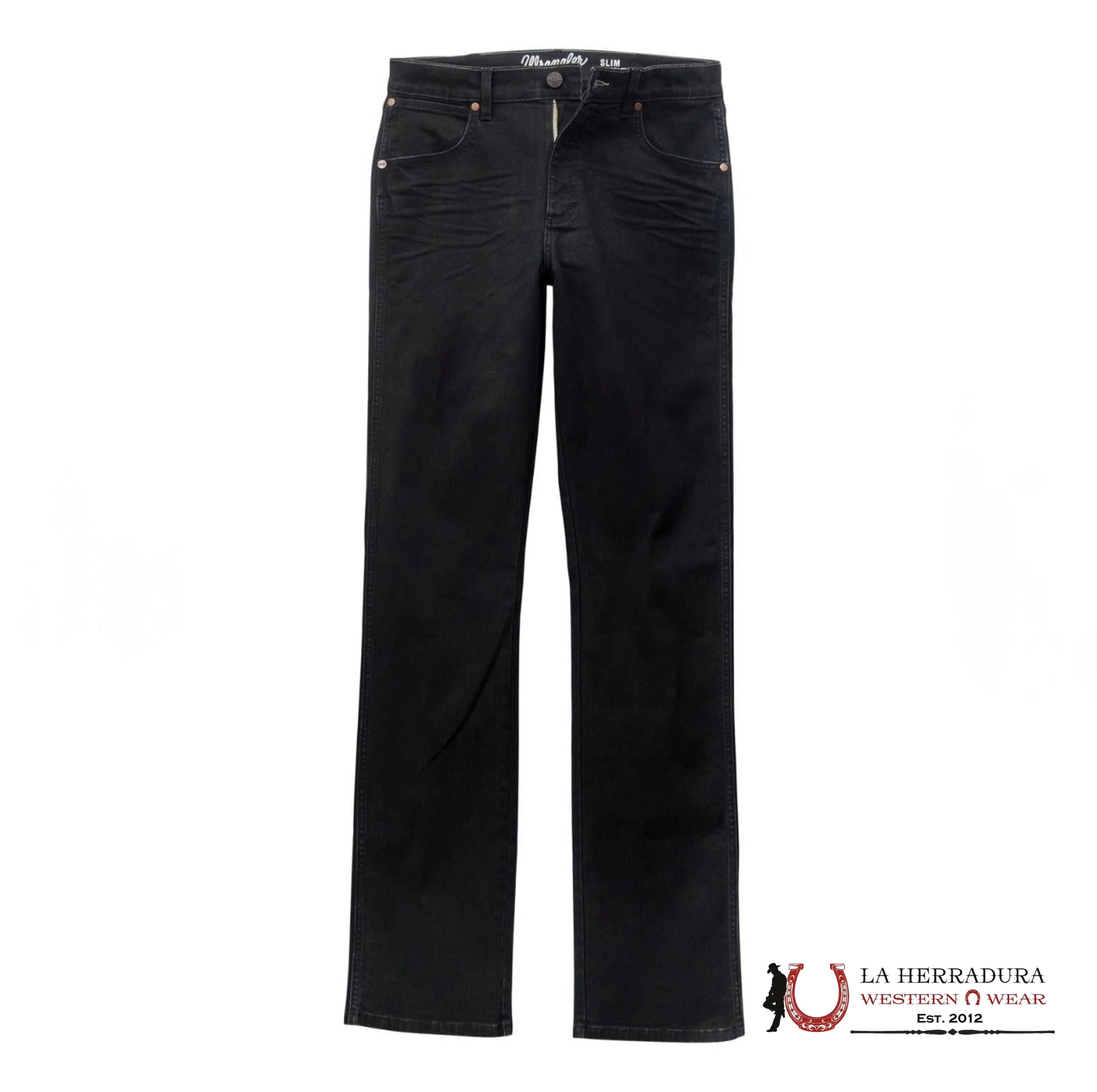 WRANGLER RETRO SLIM STRAIGHT BLACK 88MWz WRANGLER JEANS