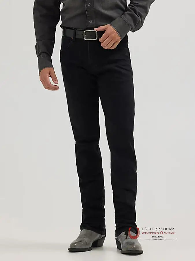 Wrangler Retro Slim Straight Black 88Mwz Jeans