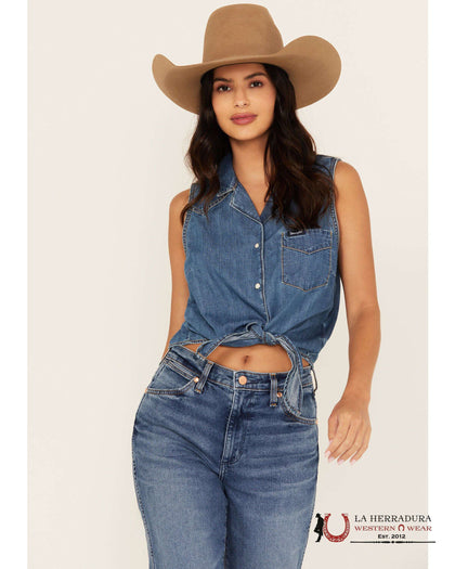 WRANGLER RETRO MUJER Camisa vaquera de manga 112360785