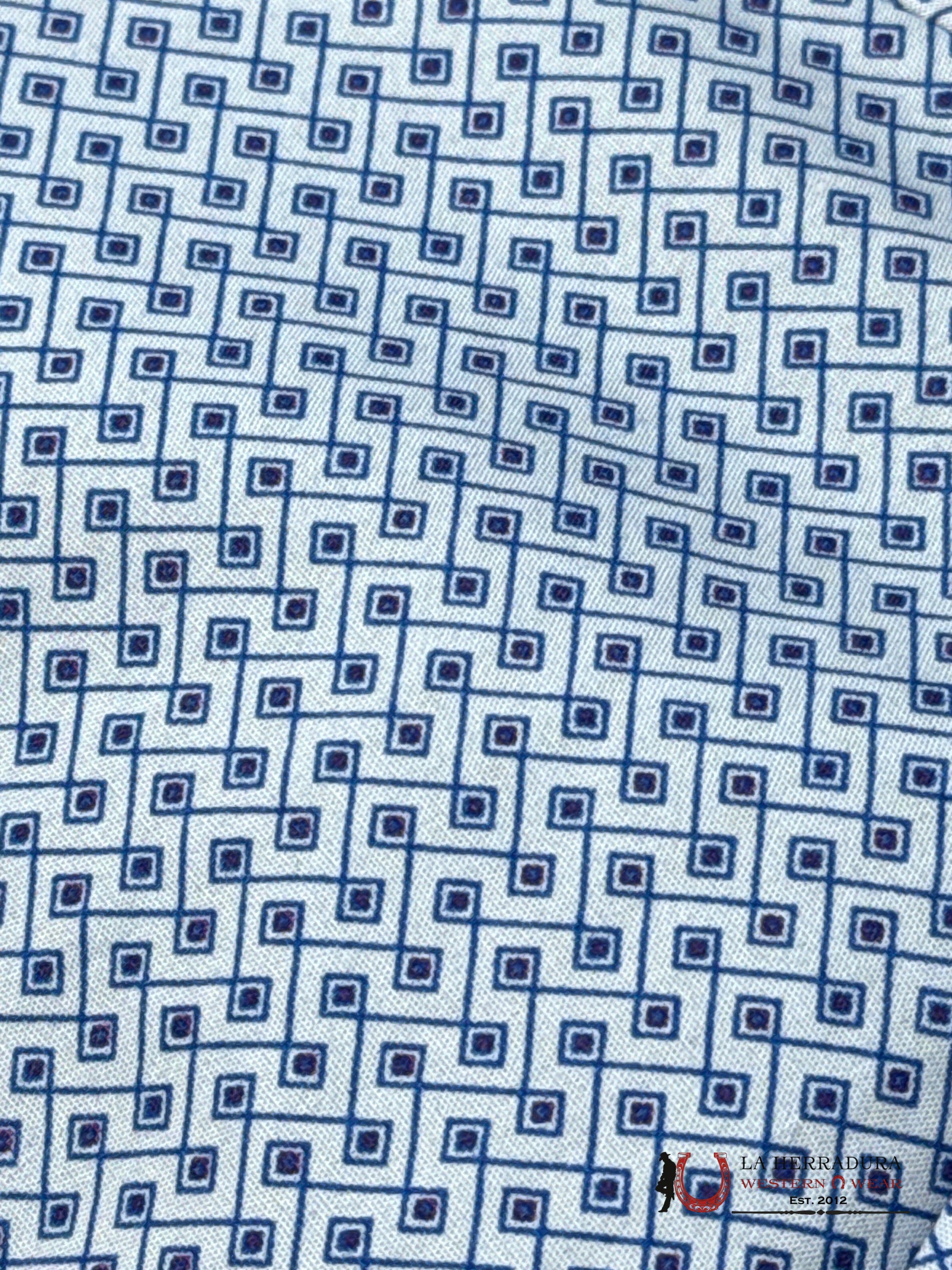 WRANGLER SHIRT CLASSIC FIT BLUE LONG SLEEVE 2214 ROPA HOMBRES