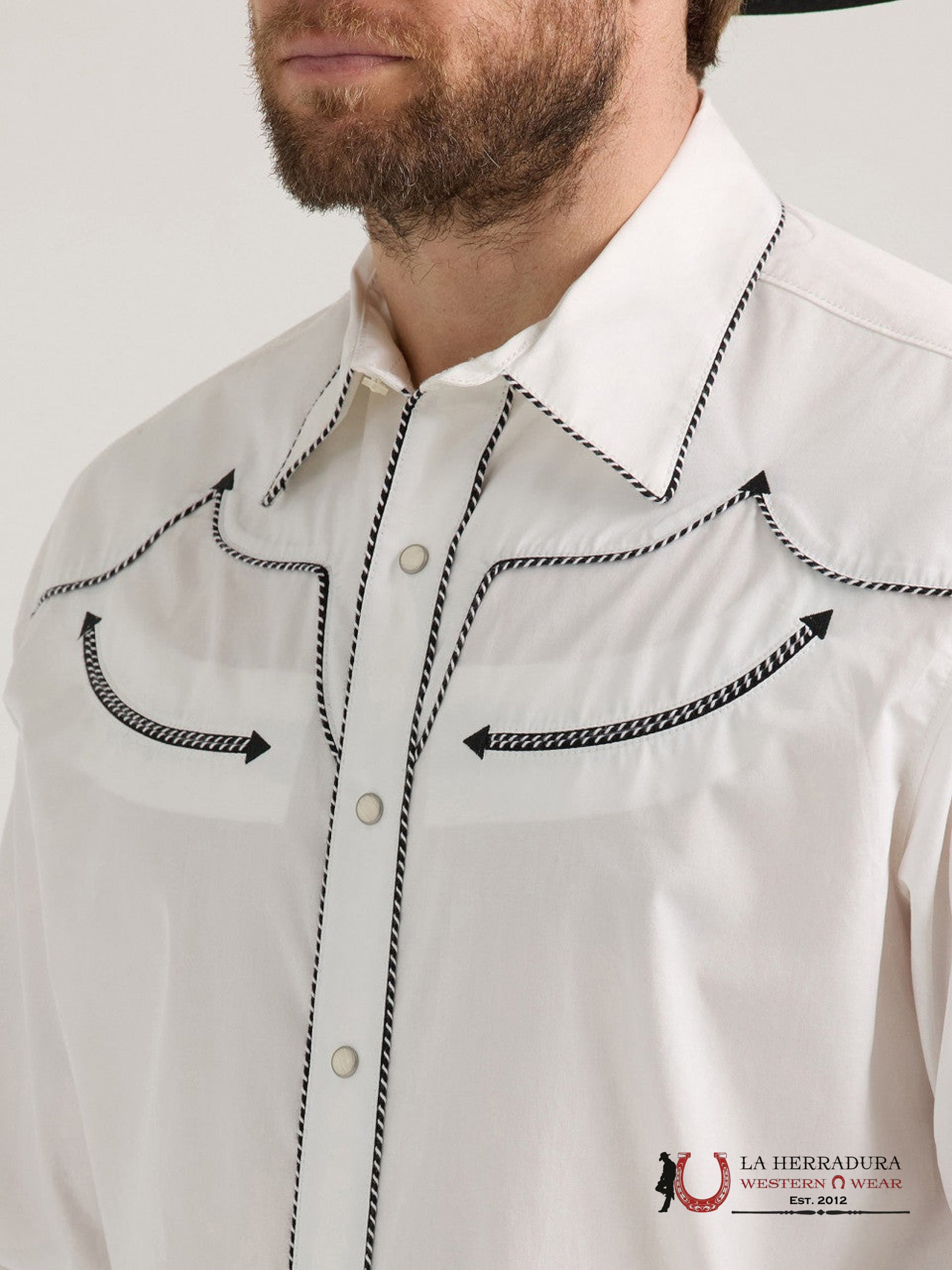 WRANGLER SHIRT WHITE LONG SLEEVE 112353257 ROPA HOMBRES