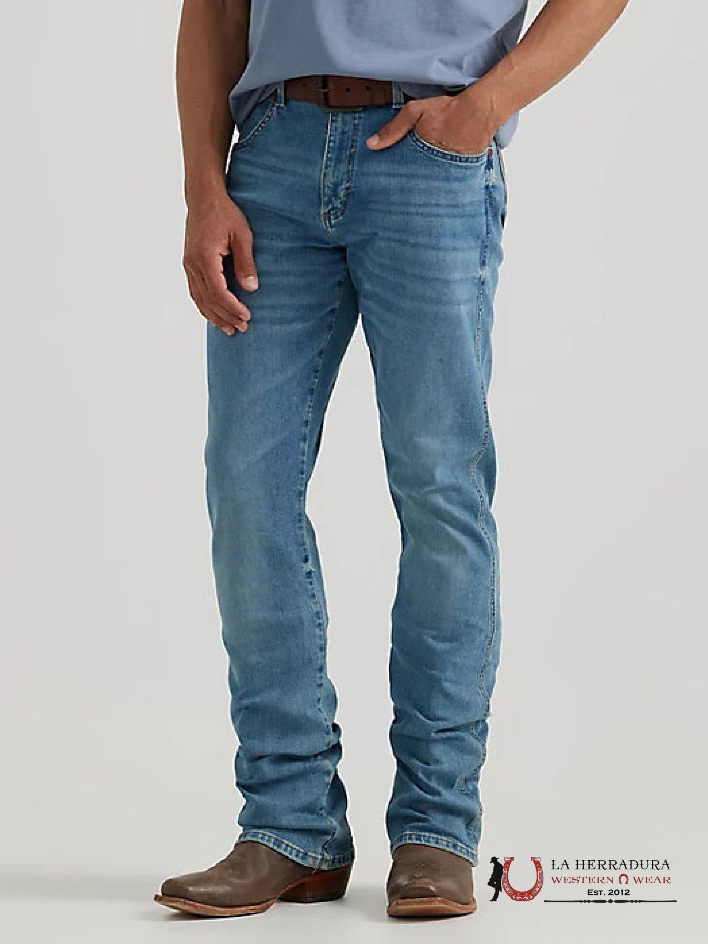 WRANGLER SLIM BOOT Light Washed Jean 112344486 77MWZ WRANGLER JEANS