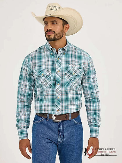 WRANGLER SPRUCE LONG SLEEVE SHIRT -112359469