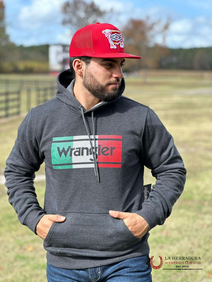 WRANGLER CABALLERO SUDADERA CON GORRO MÉXICO COLORA 112319233