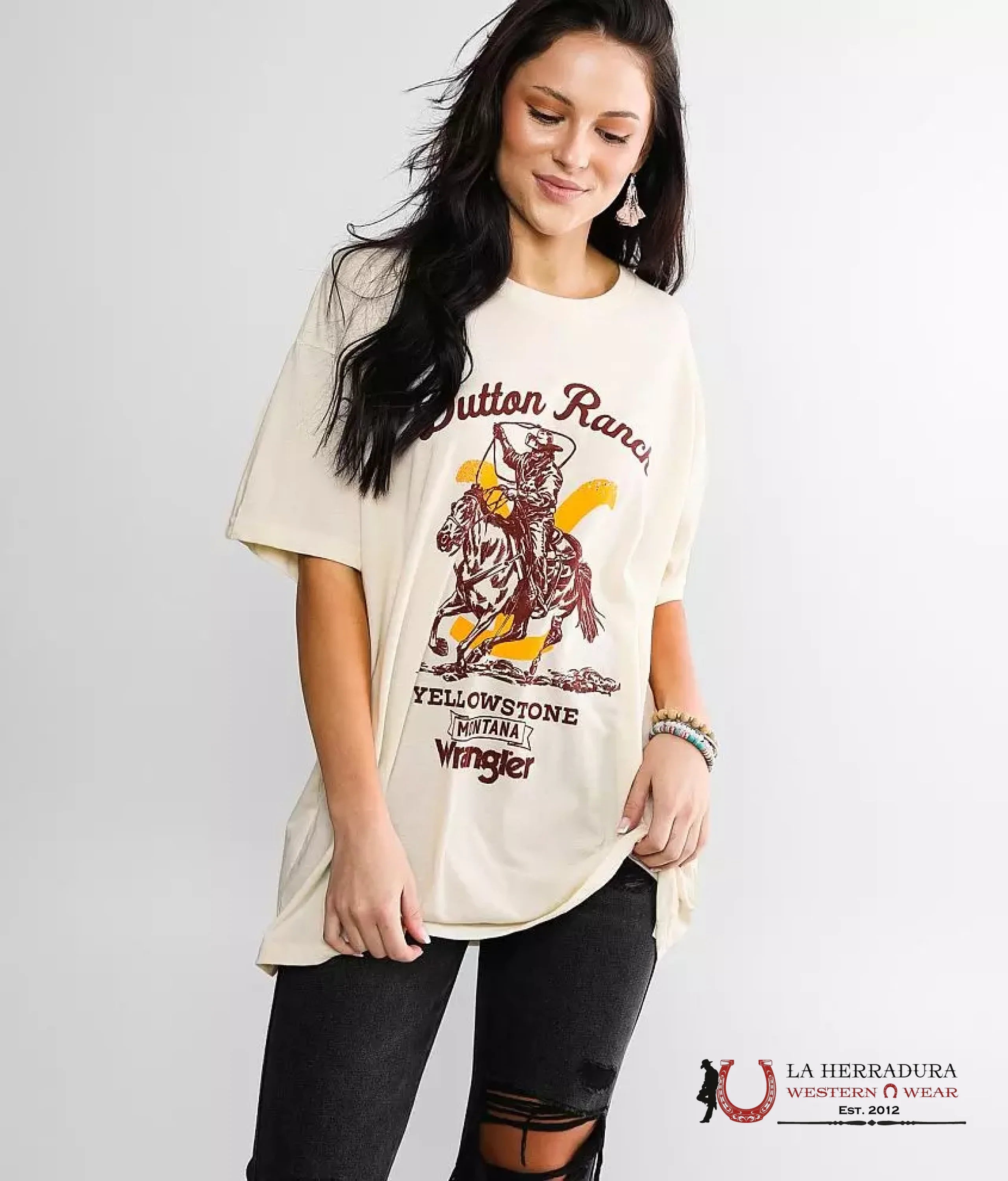 WRANGLER T SHIRT YELLO STONE 112323597 ROPA MUJERES