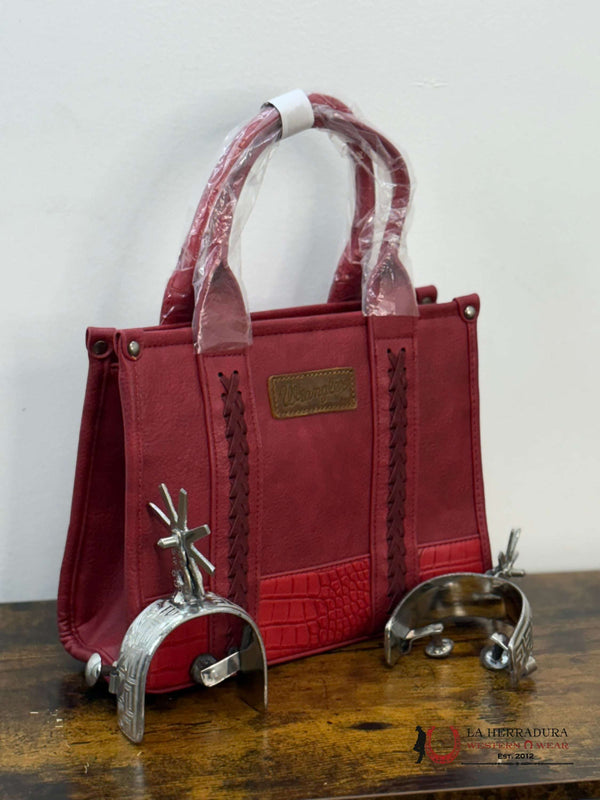 BOLSO ROJO VINO WRANGLER