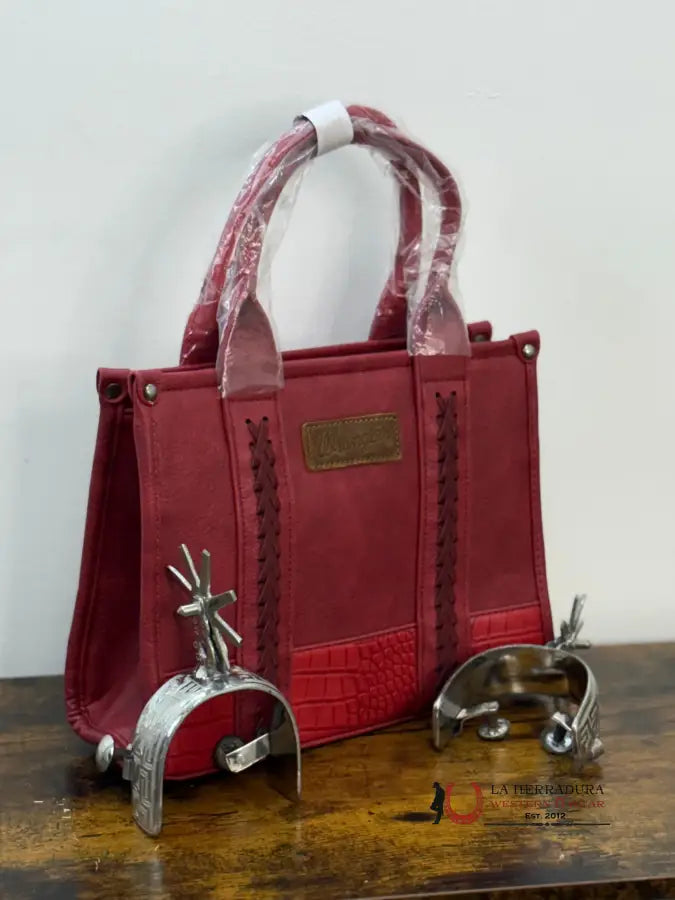 Wrangler Wine Red Bag Ropa Mujeres