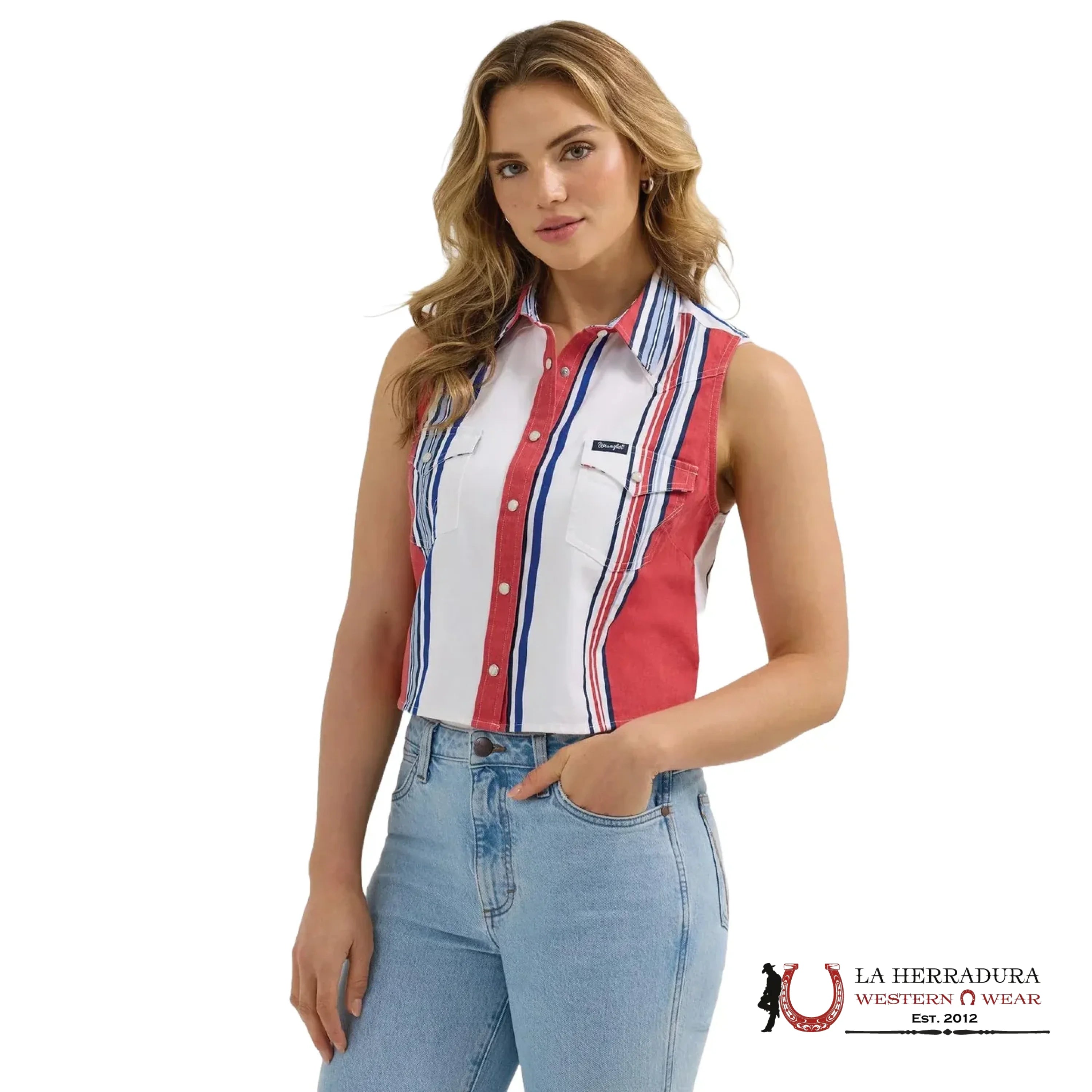 WRANGLER WOMEN Long Sleeve Jean Shirt 112362249 ROPA MUJERES