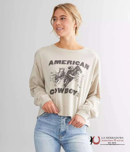 WRANGLER WOMEN RETRO LONG SLEEVE  SHIRT HORSES 112318888