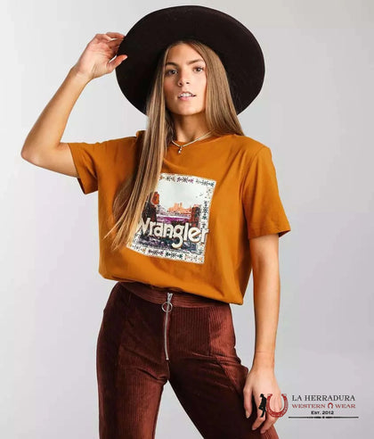 Wrangler Women’s Desert Scene T-Shirt LWK451Y