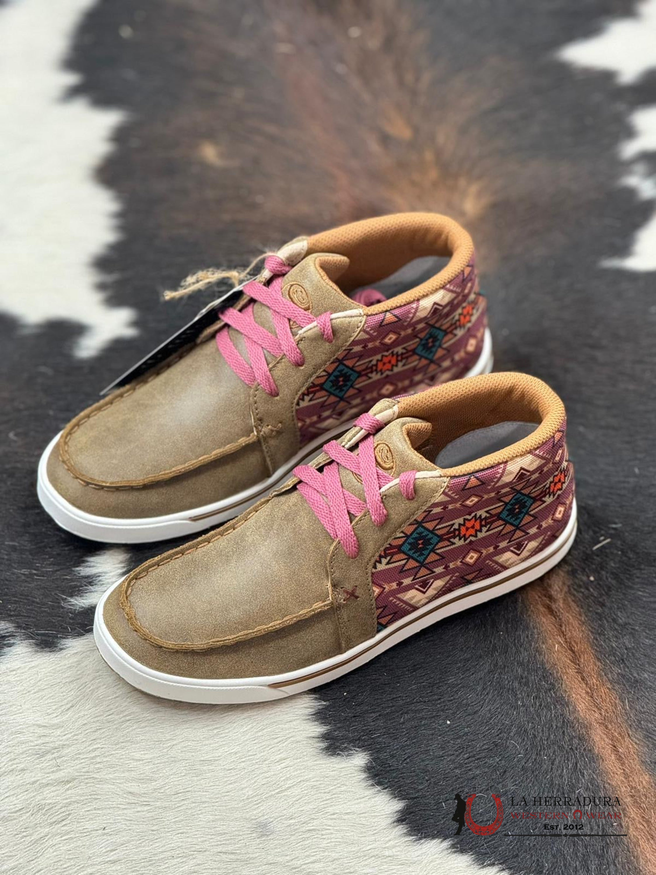 Zapatos Hooey Loped & Twisted X Bomber Mauve Multi Mujeres