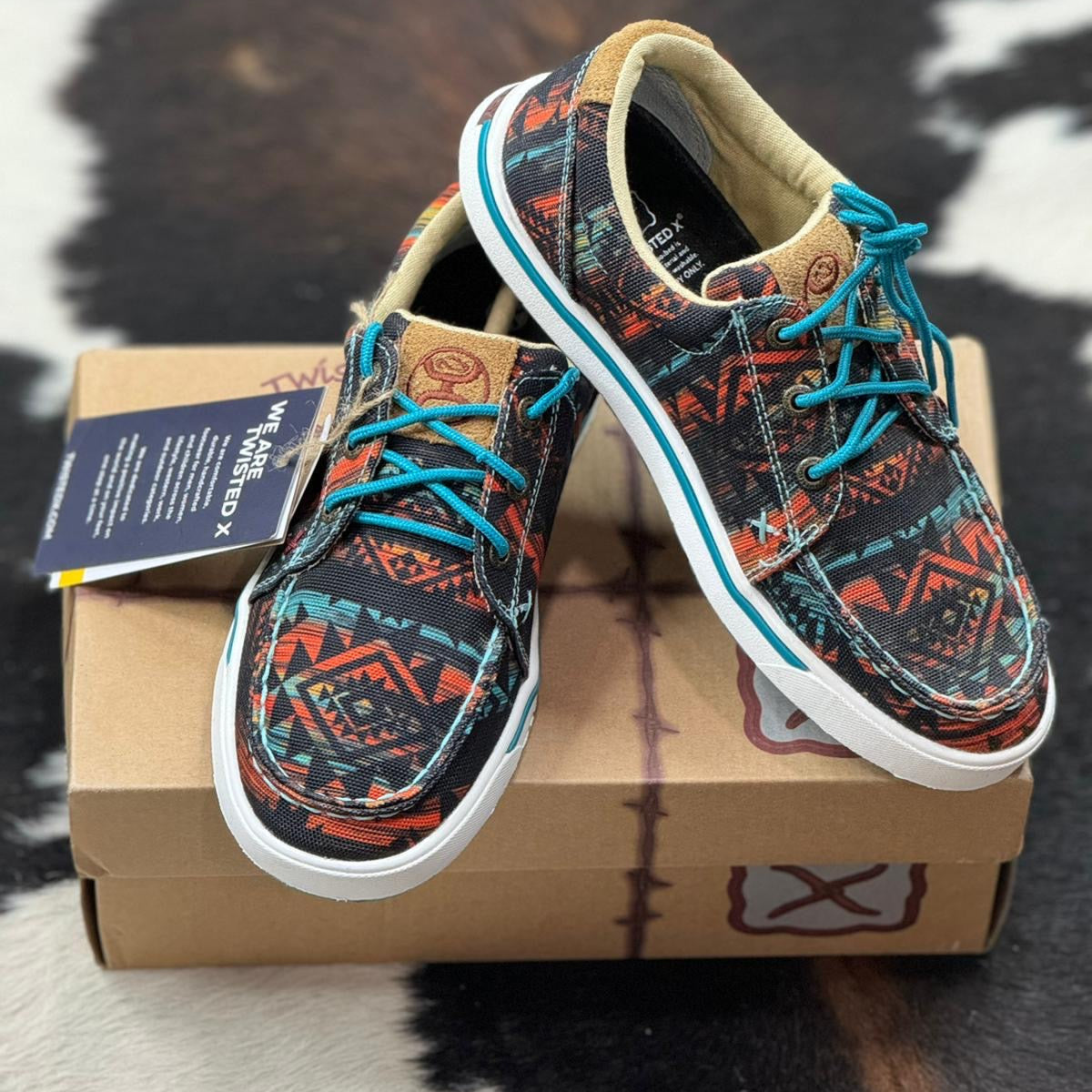 ZAPATOS HOOEY LOPER TWISTED X MIDNIGHT AZTEC -WHYC019