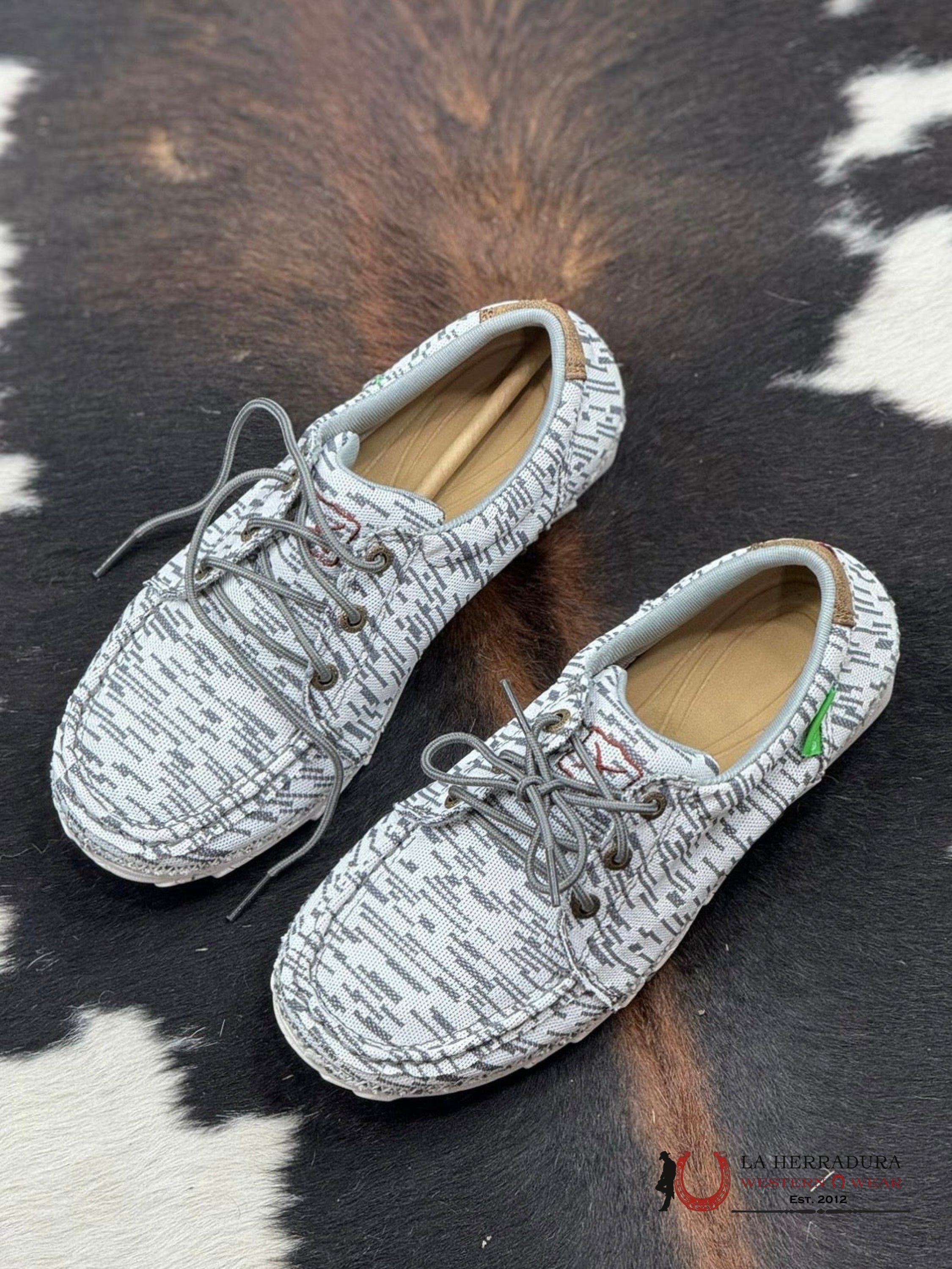 Zapatos Twisted X Zero White Grey Mujeres