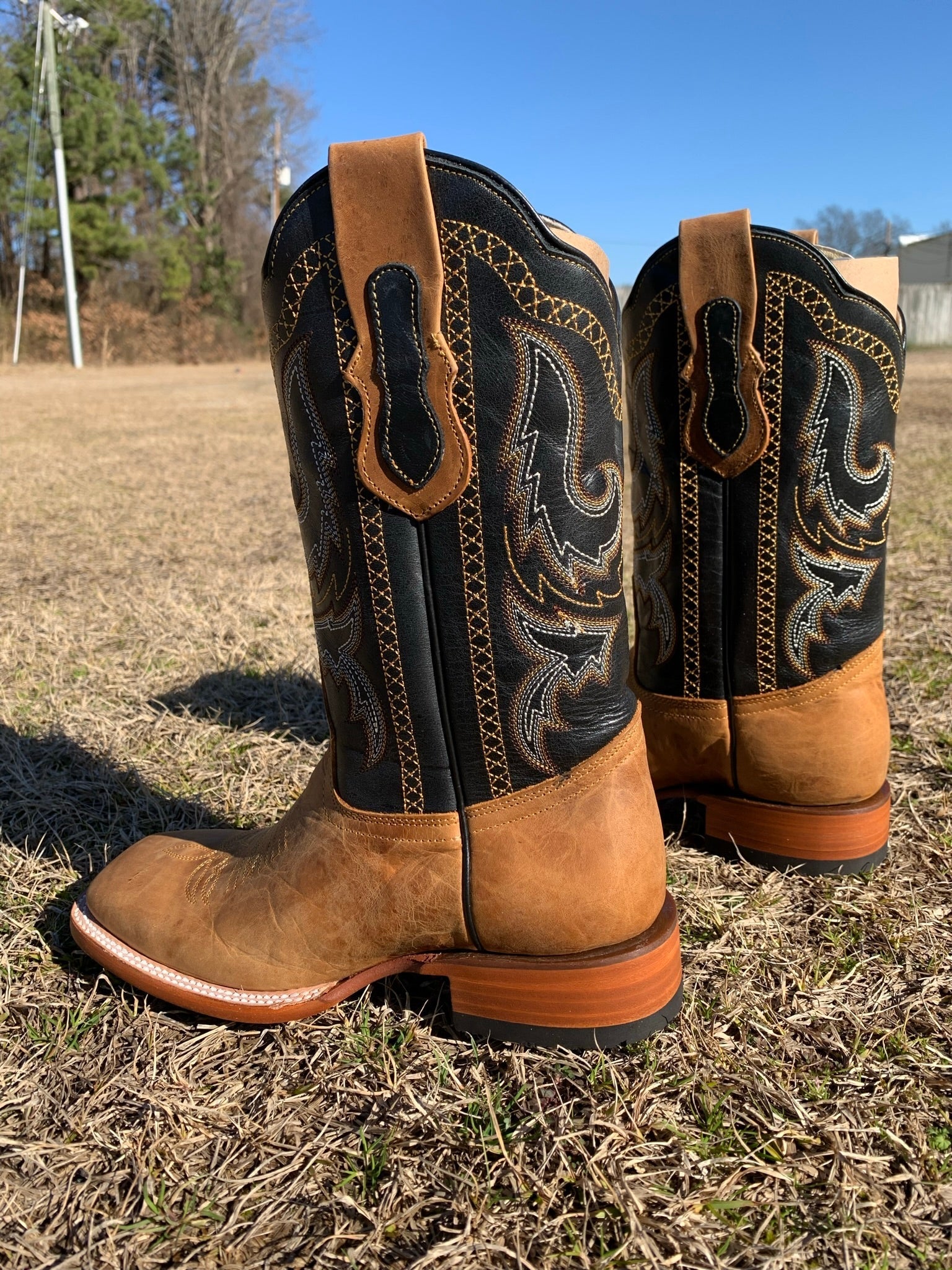 BOTAS ARANGO PRO-RODEO ALAZAN ARIZONA ARENA