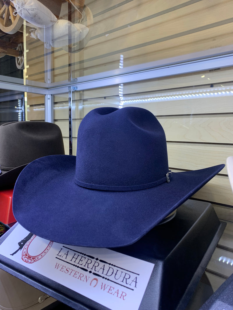 COWBOY HAT AMERICAN HAT – 100X MIGHNIGHT BLUE