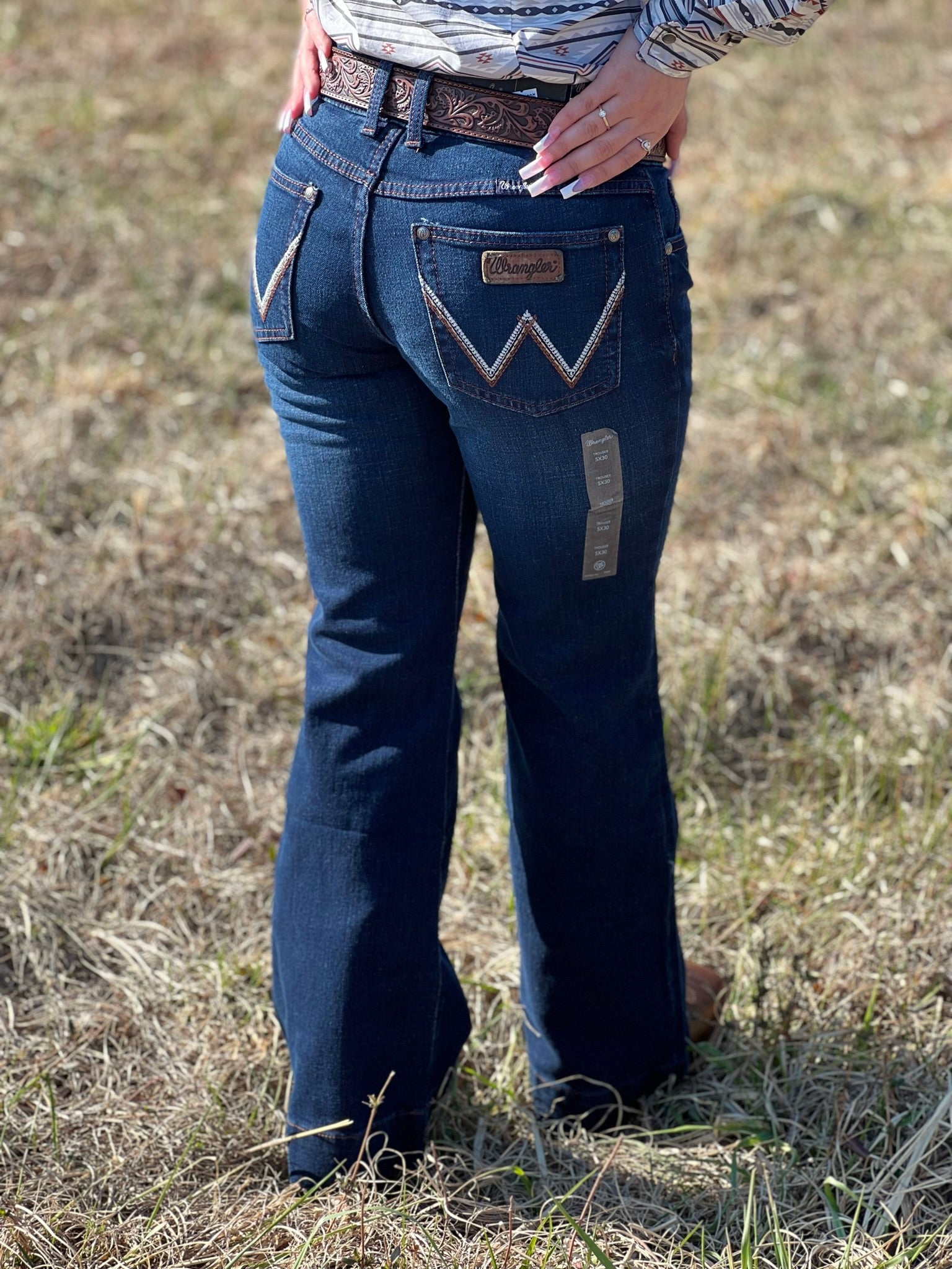 JEAN FOR WOMEN WRANGLER  AZUL MARINO RETRO WNQ