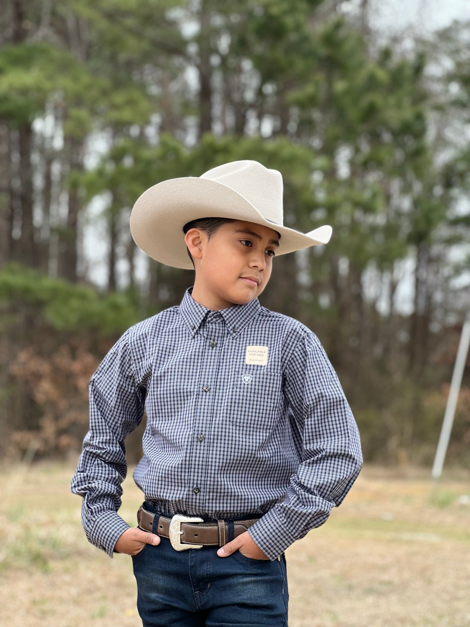 SHIRTS FOR KISD ARIAT SERVICE NAVY