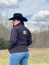 ARIAT JACKETS  FOR WOMEN BLACK TEAM MEXICO