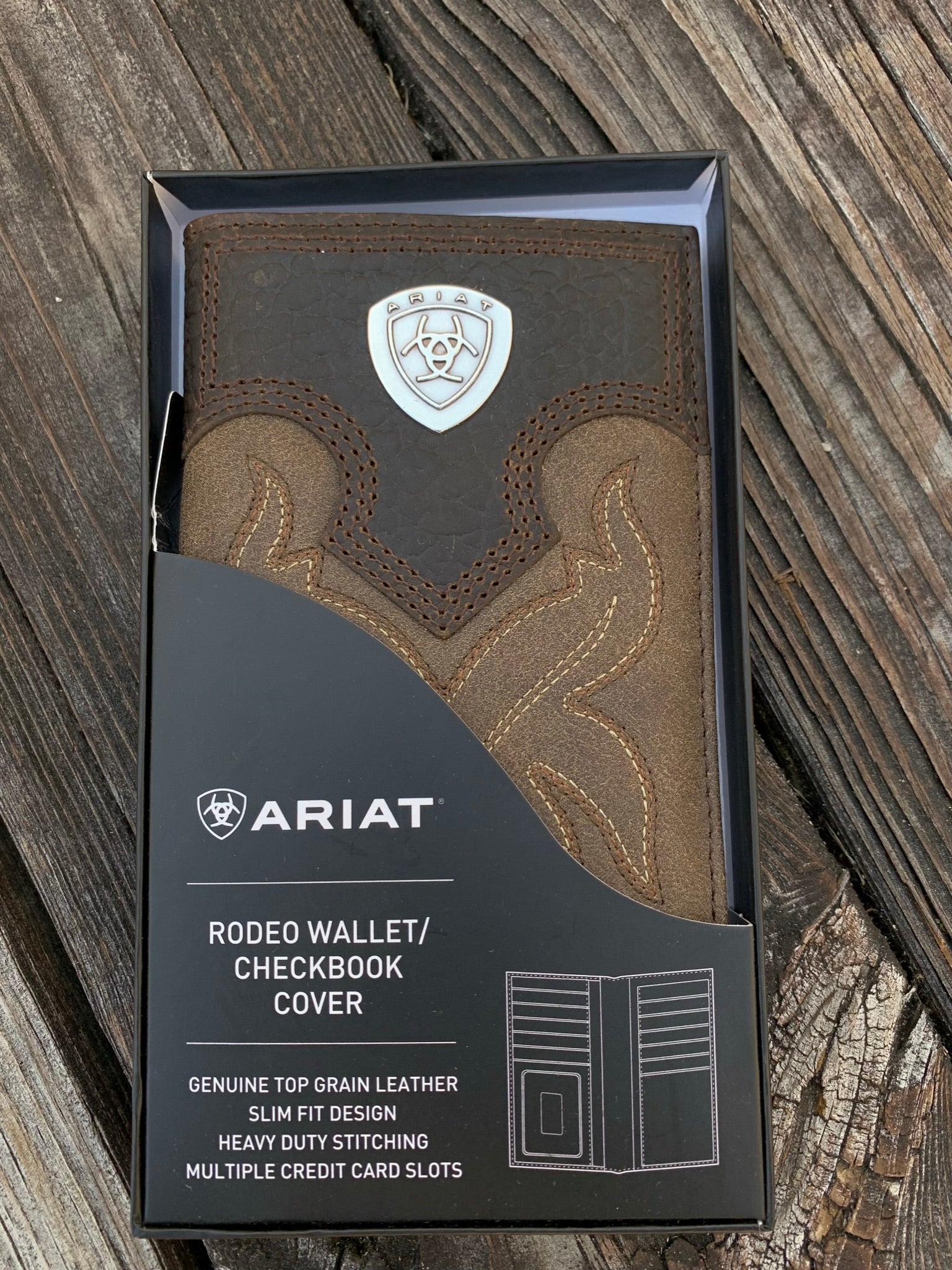 CARTERA ARIAT RODEO PORTADA TALONARIO