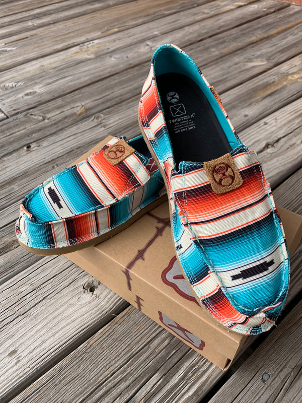 ZAPATOS TWISTED X SUNSET SERAPE BY HOOEY
