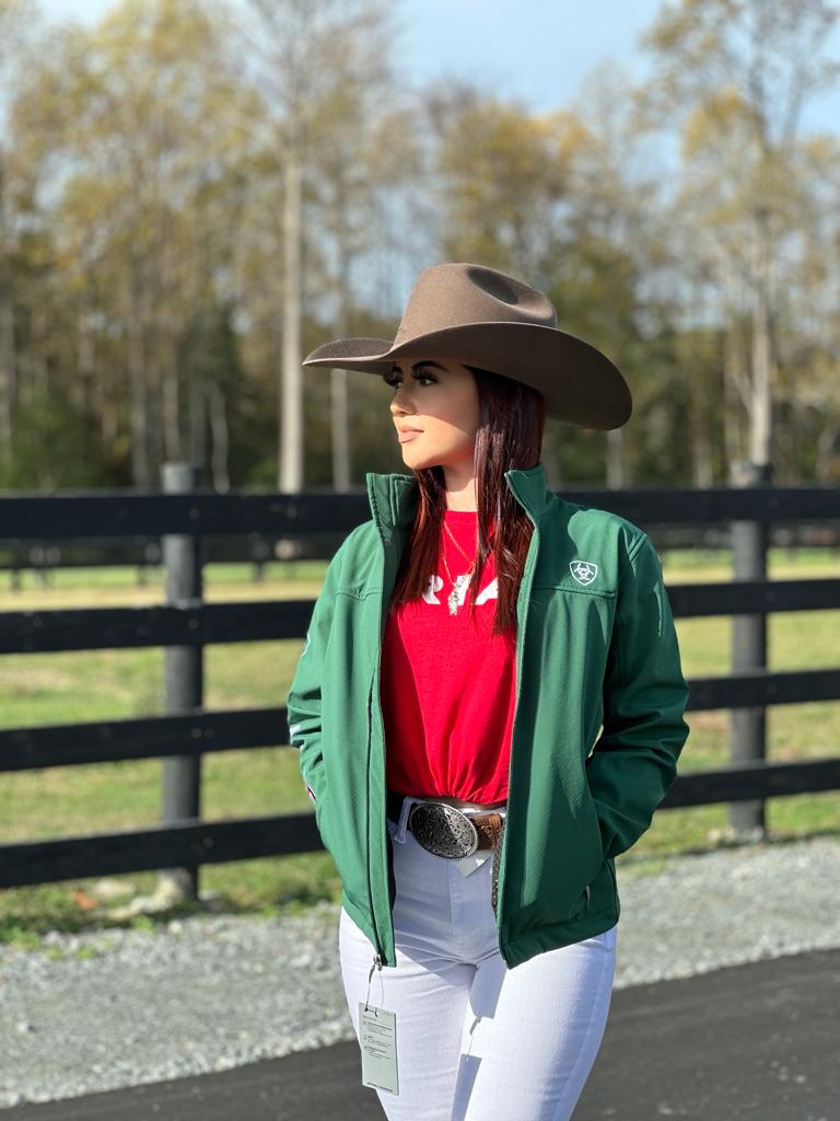 ARIAT JACKET GREEN TEAM MEXICO WOMEN VERDE MEXICO