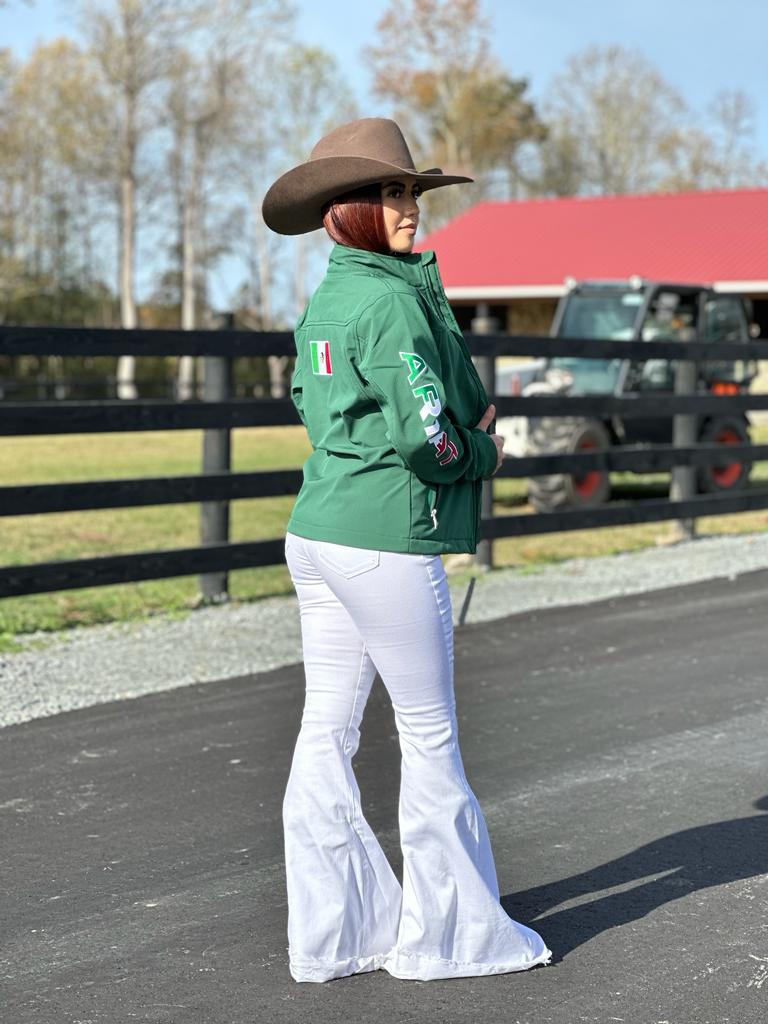 ARIAT JACKET GREEN TEAM MEXICO WOMEN VERDE MEXICO