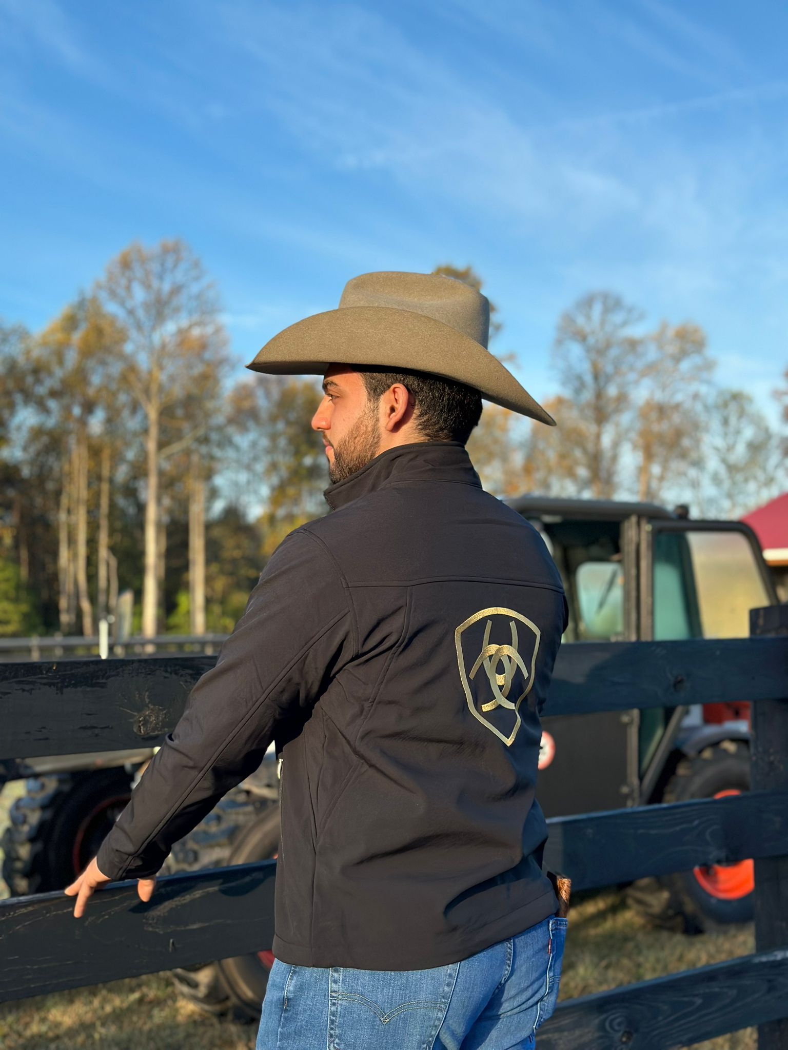 CHAQUETA HOMBRE ARIAT VERDE MEXICO