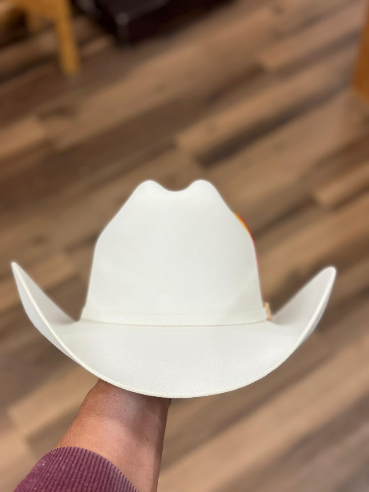 LARRY MAHAN´S 30X BLANCO OPULENTO COWBOY HAT