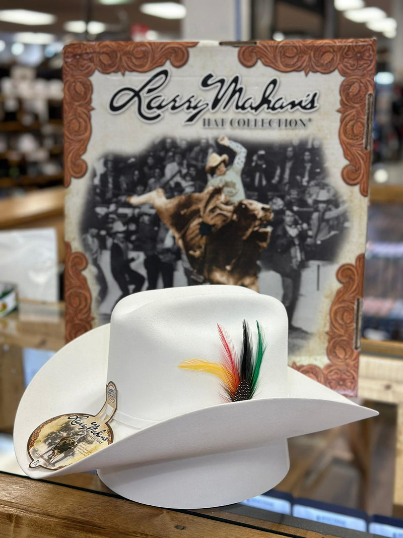 LARRY MAHAN´S 6X REAL WHITE COYBOY HATS