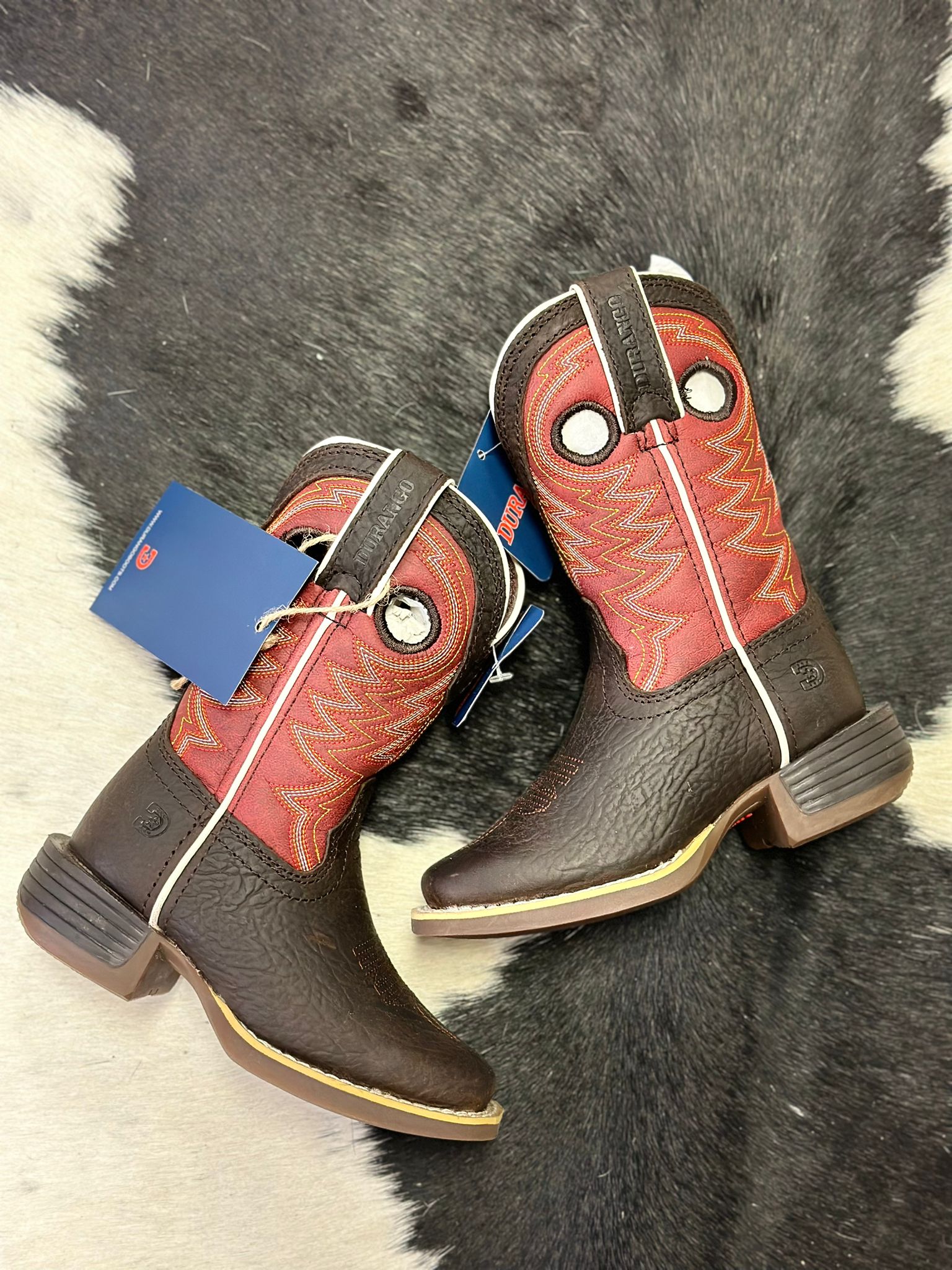 DURANGO KIDS BOOTS RED TUBE TOP 220