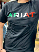 Camiseta Ariat Viva México Negra