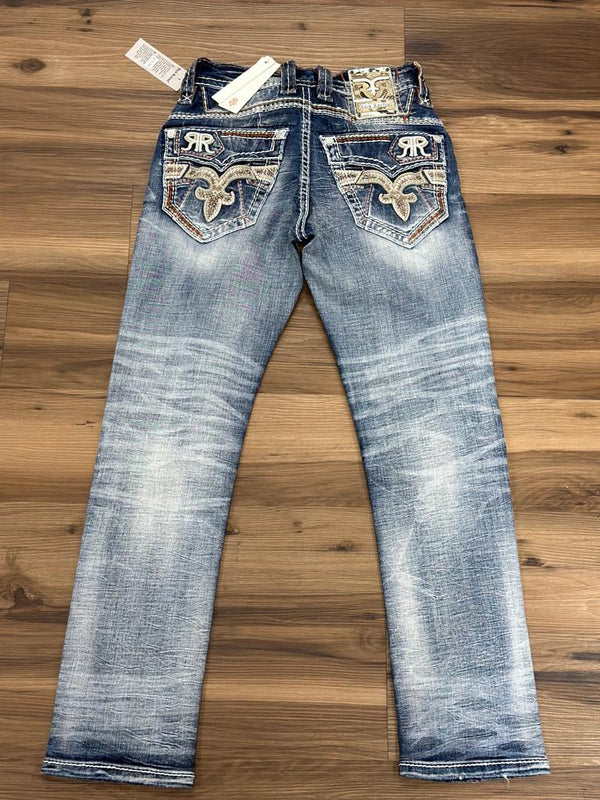 Rock Revival Mens Jeans in Style Titus Straight
