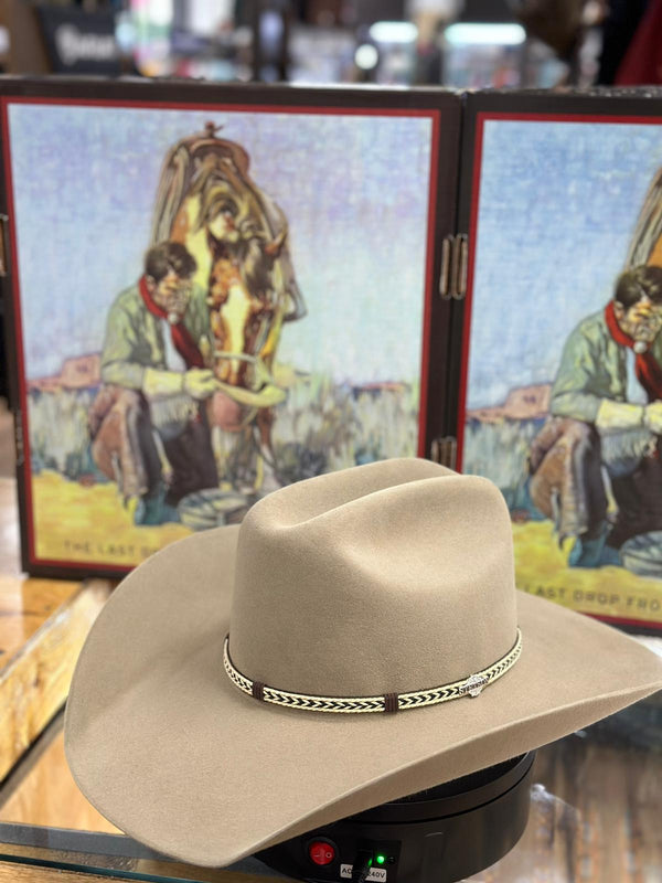 Texana Fina Sombrero Vaquero de Lana con Toquilla Lincoln – riograndeboots