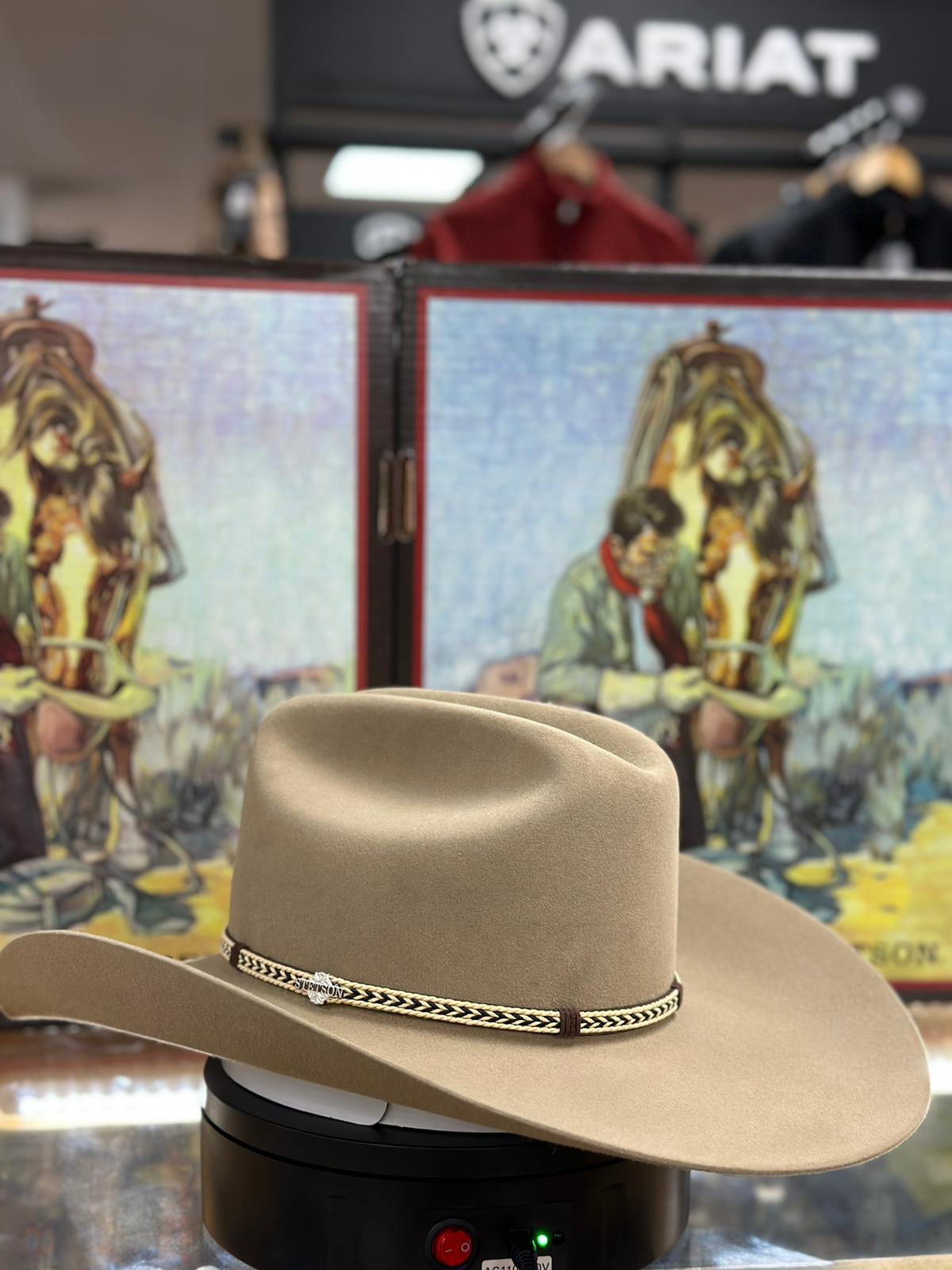 STETSON 6X SILVER BELLY TRADICIONAL