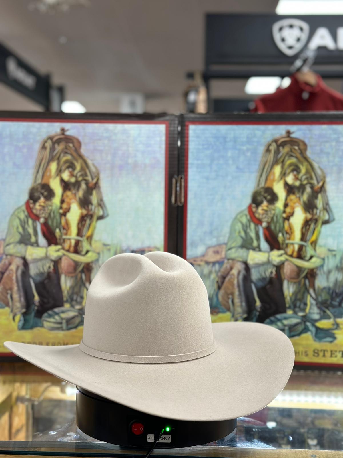 STETSON 6X SILVER BELLY TRADICIONAL