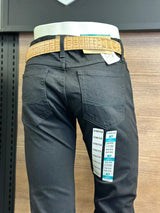 Ariat Mens Jeans Black M7 Stretch Slim Fit Straight Leg